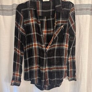 Boutique Plaid Shirt